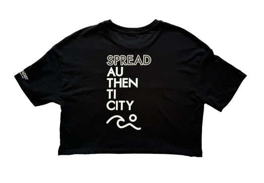 Authenticity Weekender Crop Tee - Propagandist Co