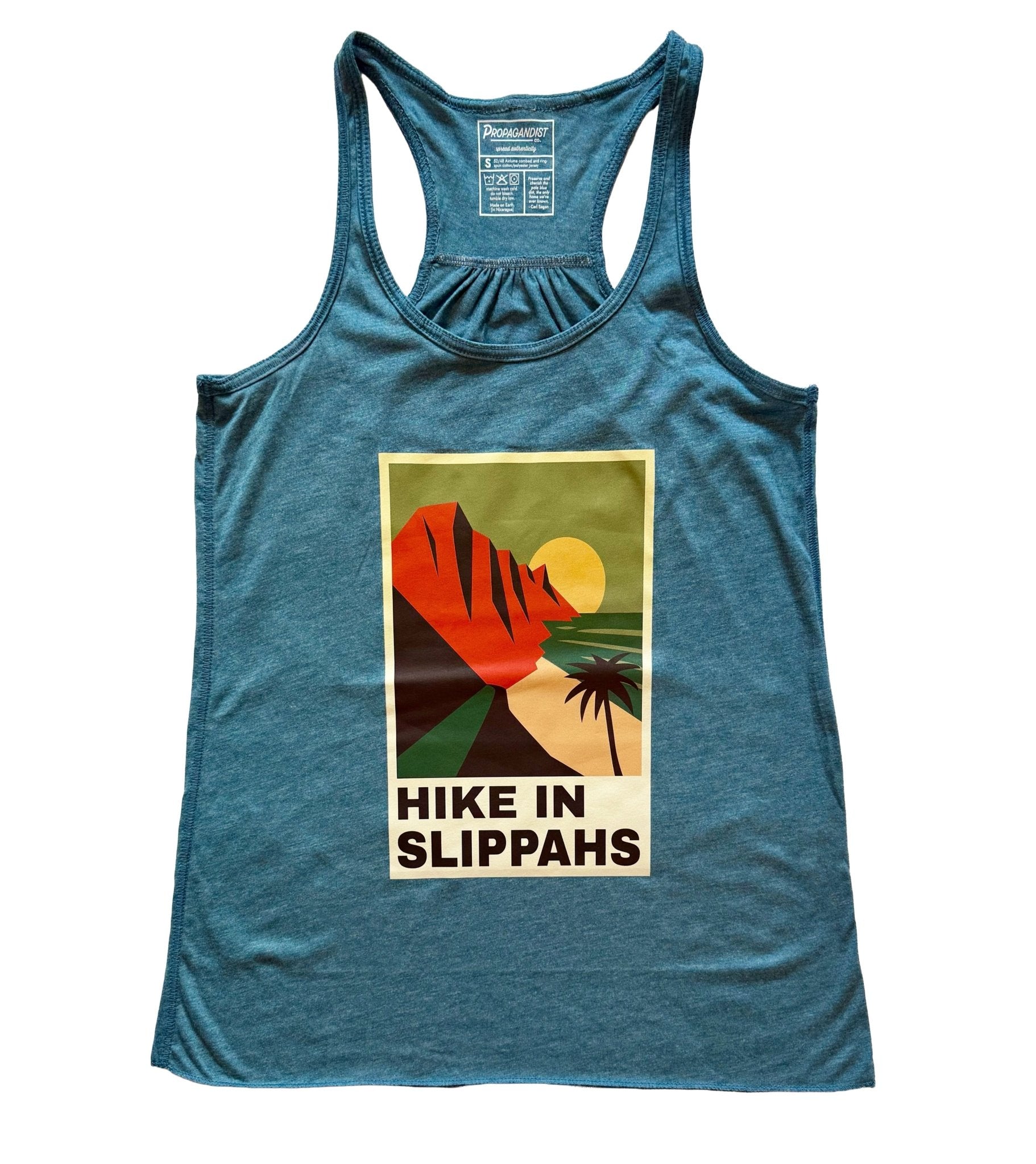 Hike in Slippahs Racerback Tank - Propagandist Co