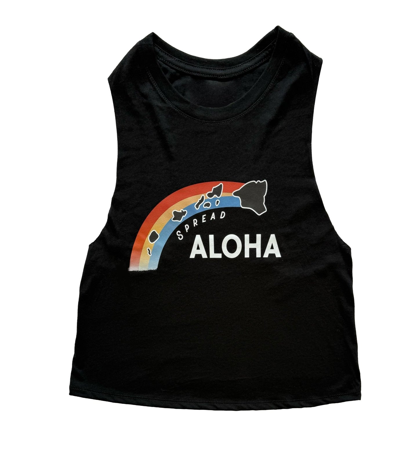 Spread Aloha Racerback Crop - Propagandist Co