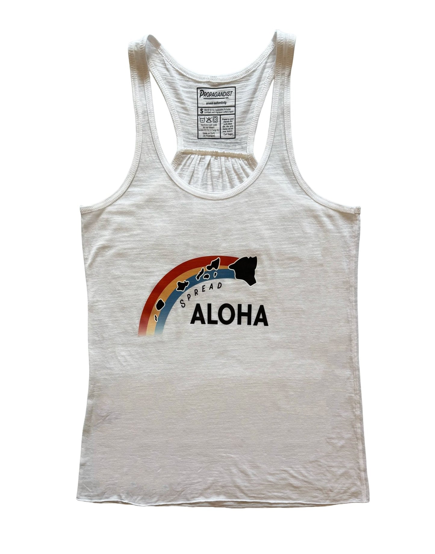 Spread Aloha Racerback Tank - Propagandist Co