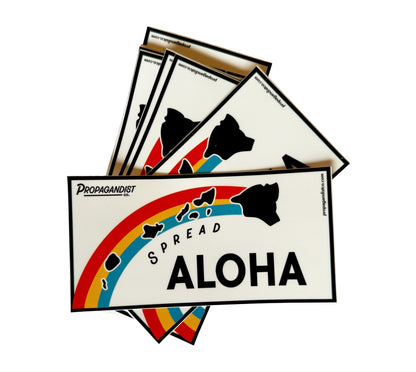Spread Aloha Sticker - Propagandist Co