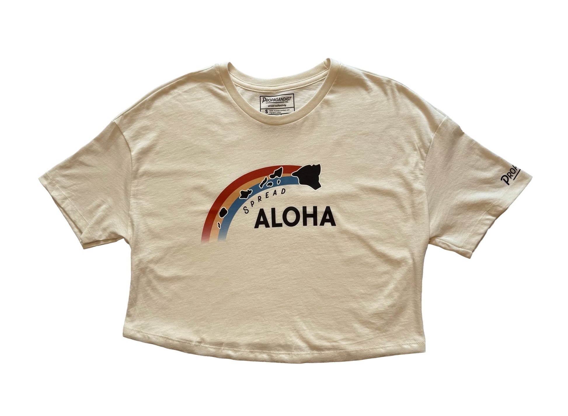 Spread Aloha Weekender Crop Tee - Propagandist Co