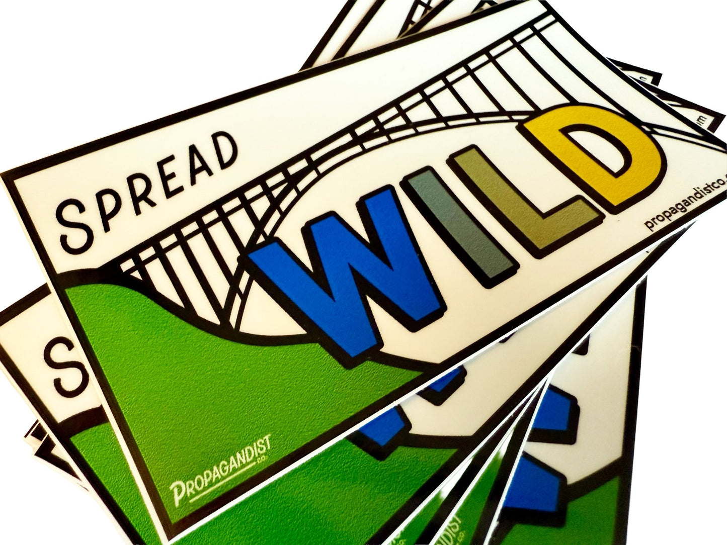Spread Wild Sticker - Propagandist Co