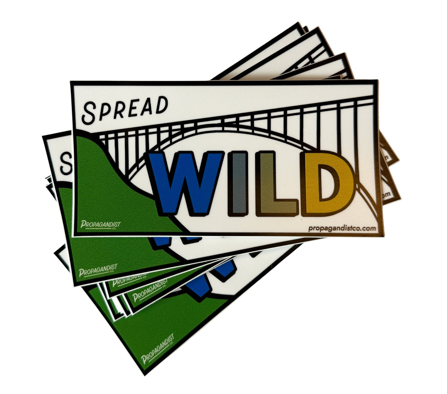 Spread Wild Sticker - Propagandist Co